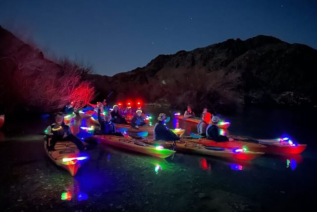 Moonlight Kayak Tour from Las Vegas Strip or Willow Beach - Photo 1 of 10